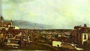 Bernardo Bellotto Kaunitz Palace and Park in Vienne oil painting reproduction
